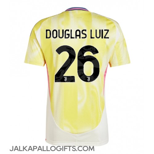 Juventus Douglas Luiz #26 Vieraspaita 2024-25 Lyhythihainen